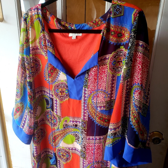 Boho Tunic Blouse - Picture 2 of 4